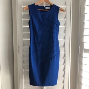 Calvin Klein royal blue dress size 2P